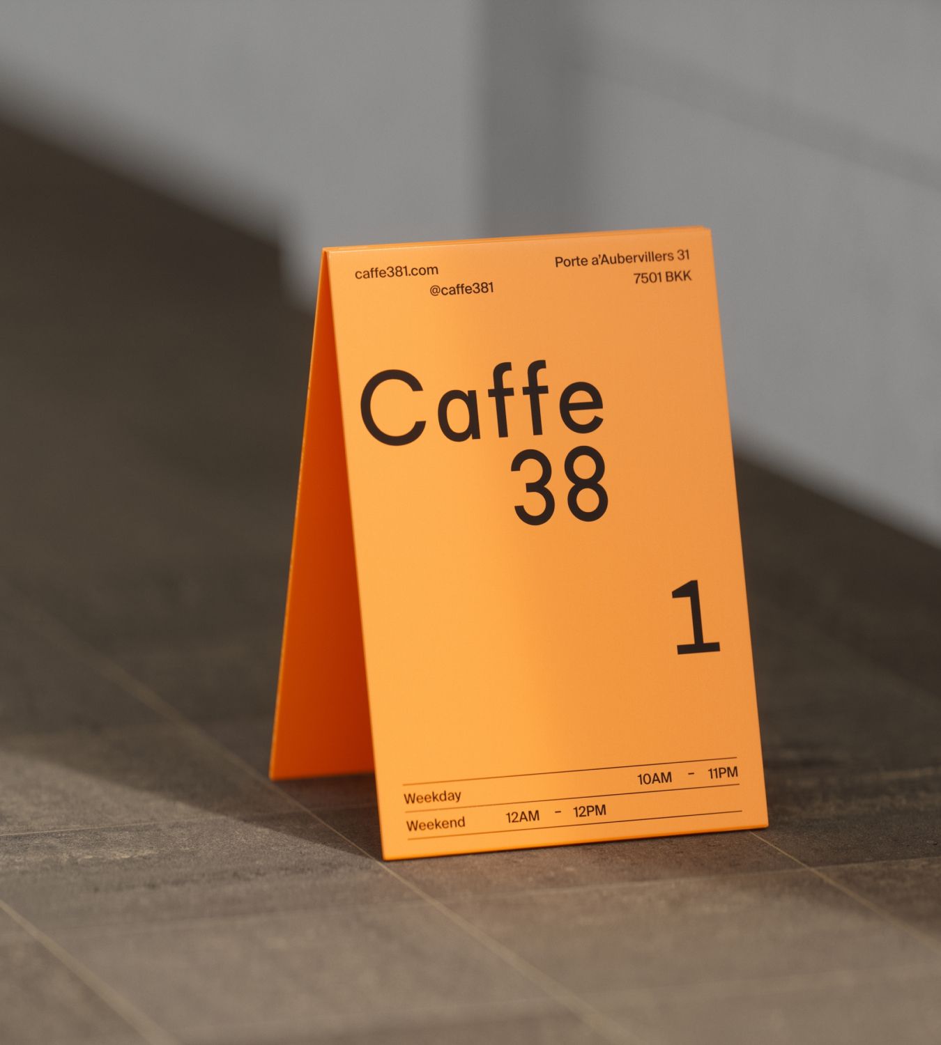 Caffe-38 — OpenPurpose portfolio work