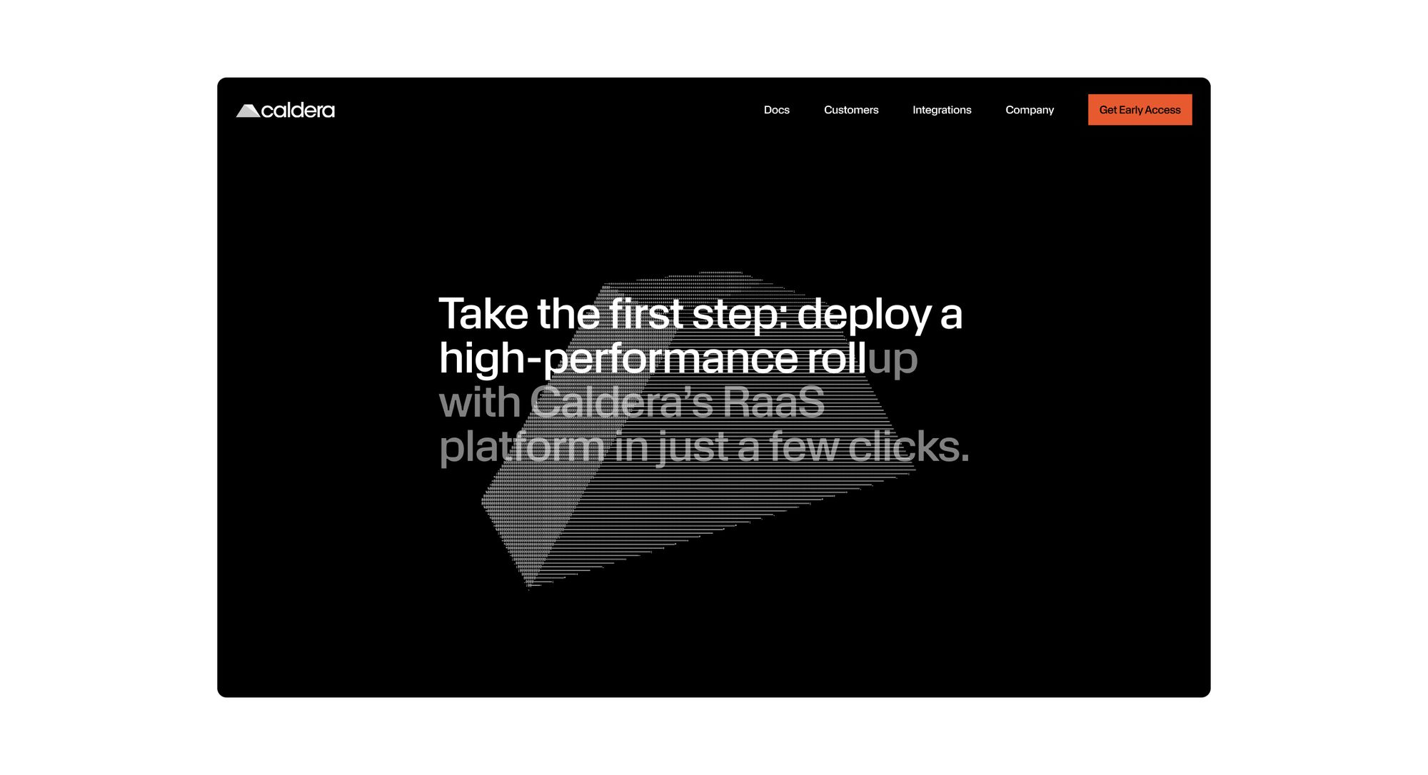 Caldera — OpenPurpose portfolio work