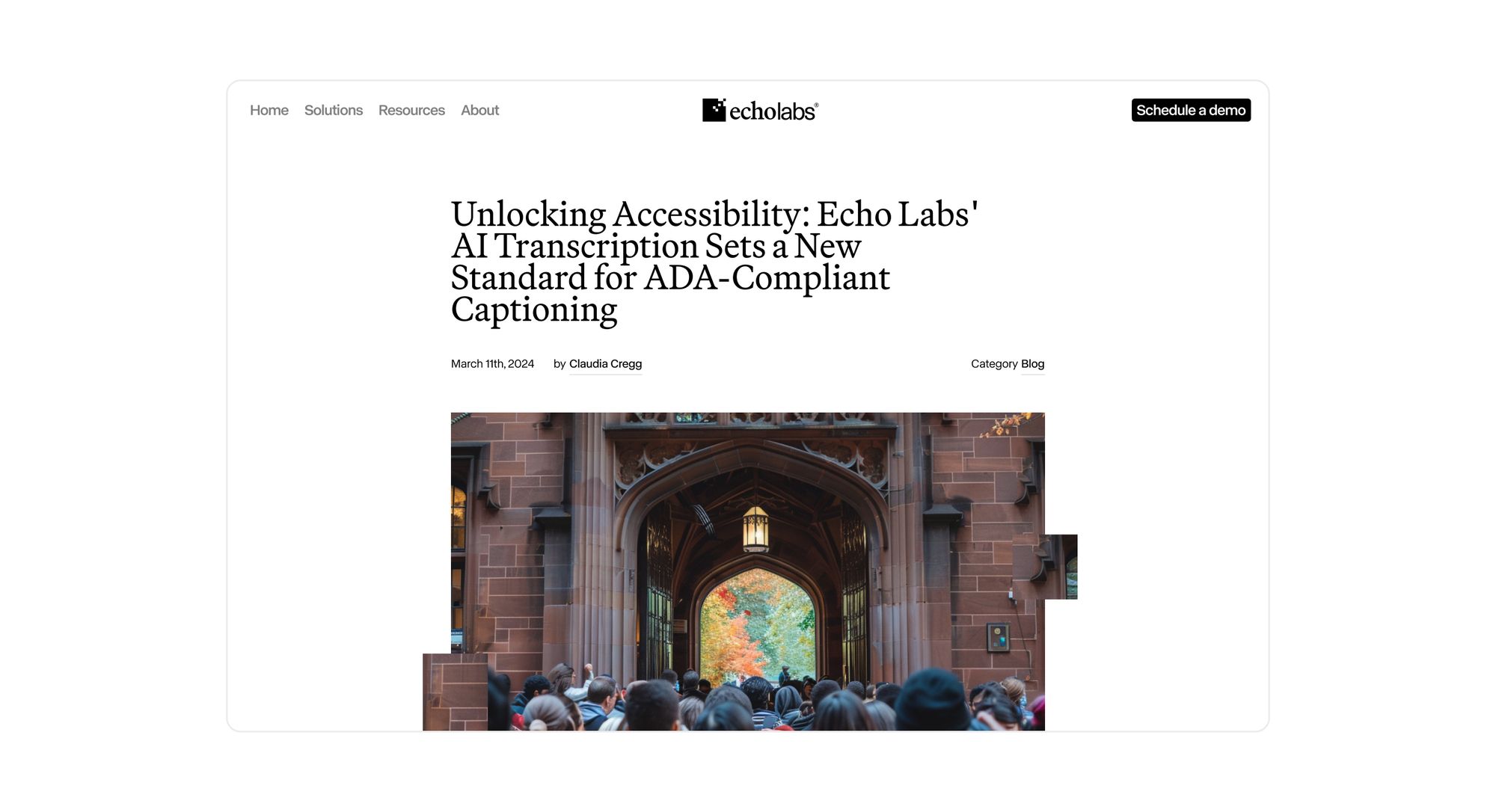 Echolabs — OpenPurpose portfolio work