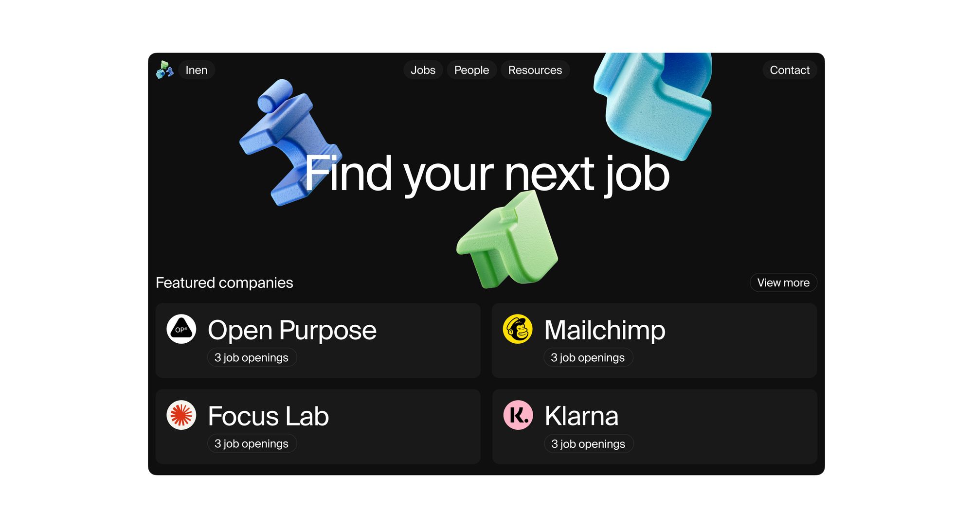 Inen — OpenPurpose portfolio work