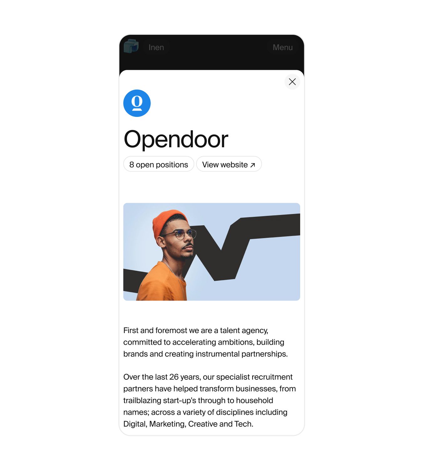 Inen — OpenPurpose portfolio work