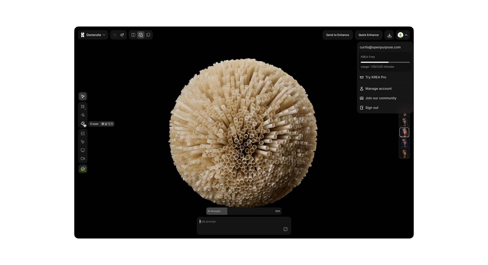 Krea — OpenPurpose portfolio work
