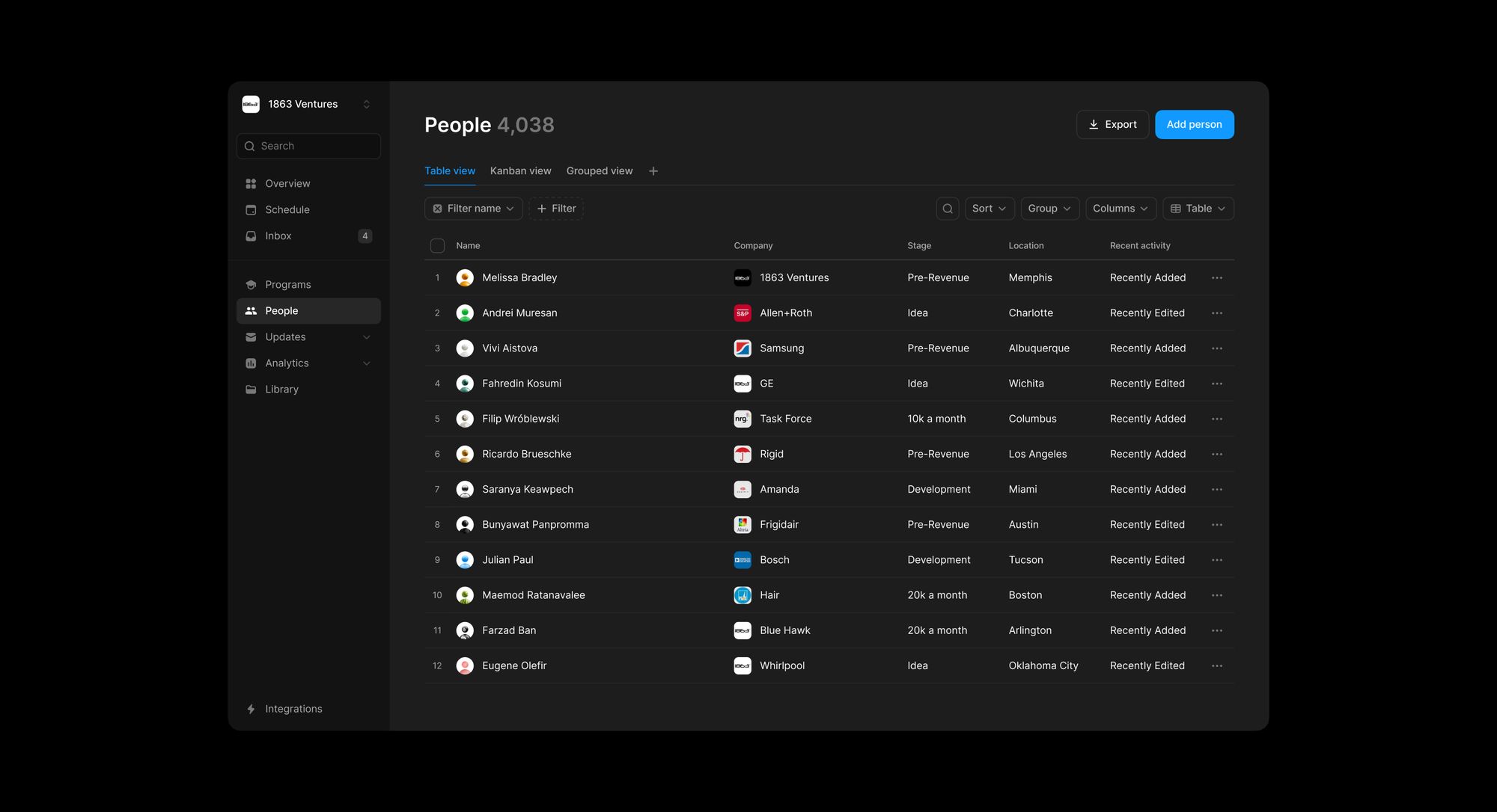 Paradigm — OpenPurpose portfolio work