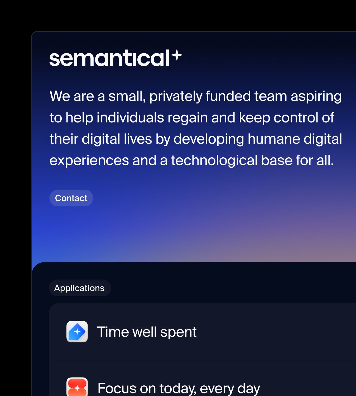 Semantical — OpenPurpose portfolio work