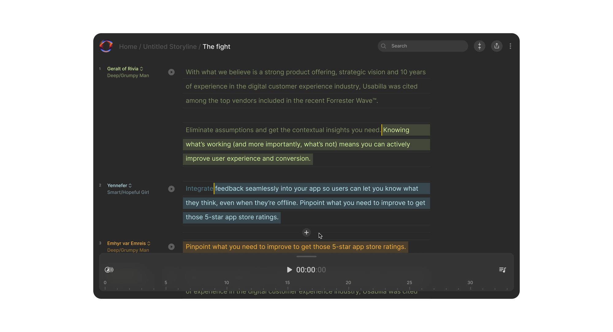 Sonantic — OpenPurpose portfolio work
