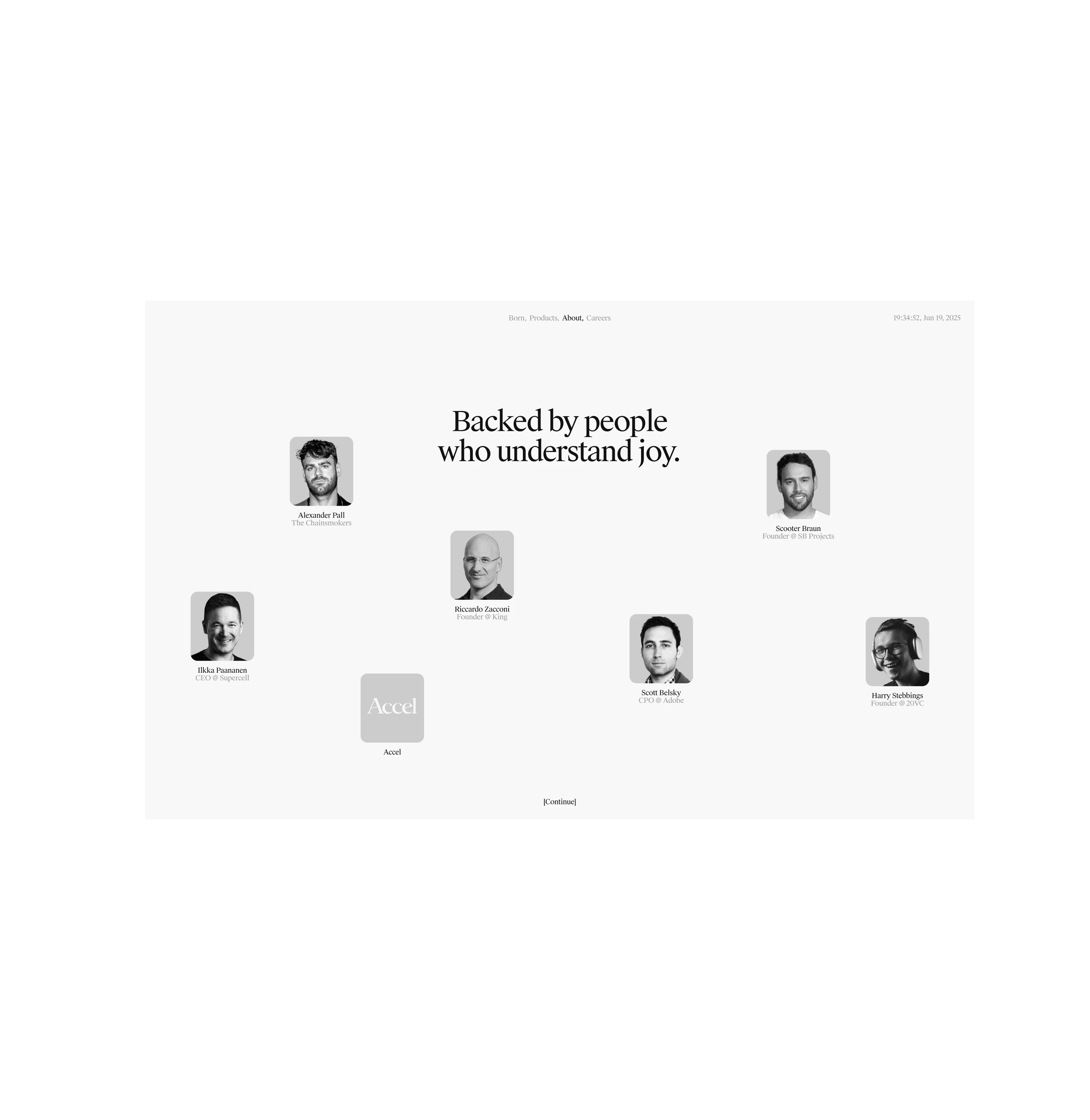 Born — OpenPurpose portfolio work