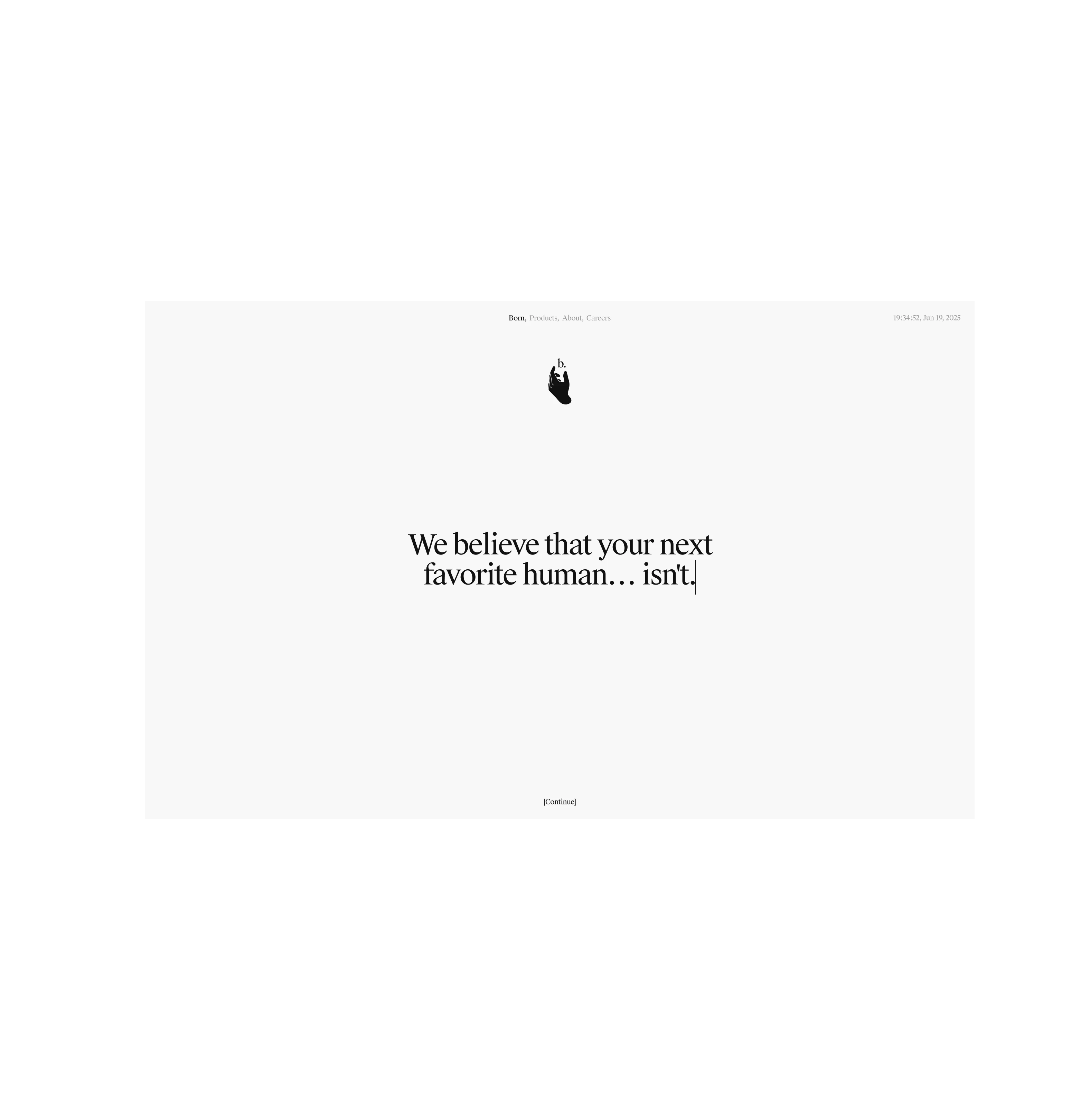 Born — OpenPurpose portfolio work